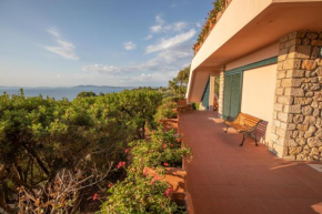 Villa Sveva, appartamento Vietri, splendida vista mare Porto San Stefano